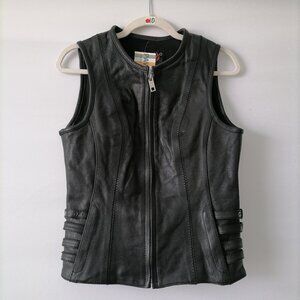 NWT True Element Womens Black Side Buckle Motorcycle Riding Jacket Size Small